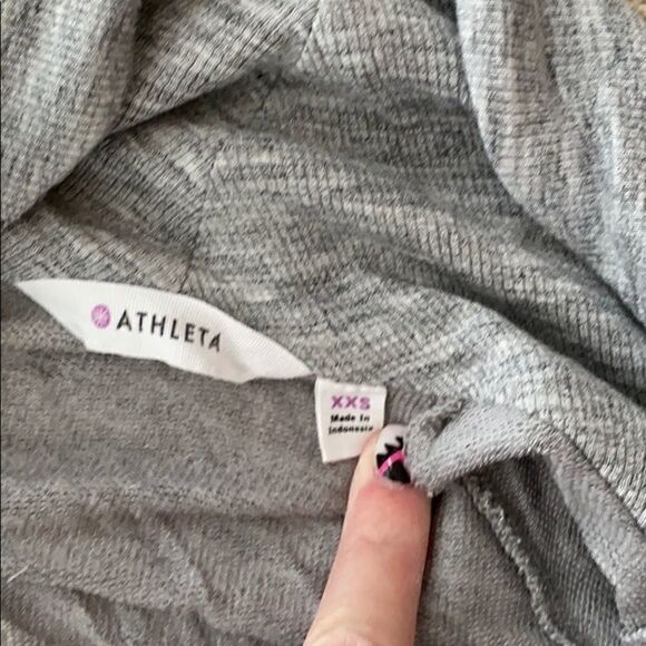 Athleta grey wrap cardigan XXS - Picture 2 of 2